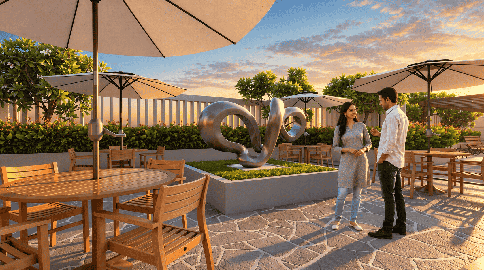 Seating area at Innara Vista